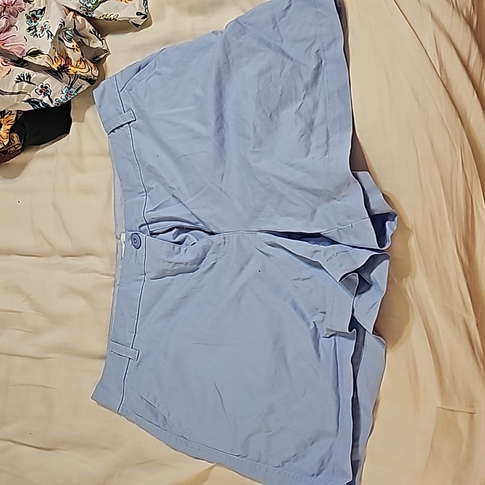 Periwinkle chino shorts size 14